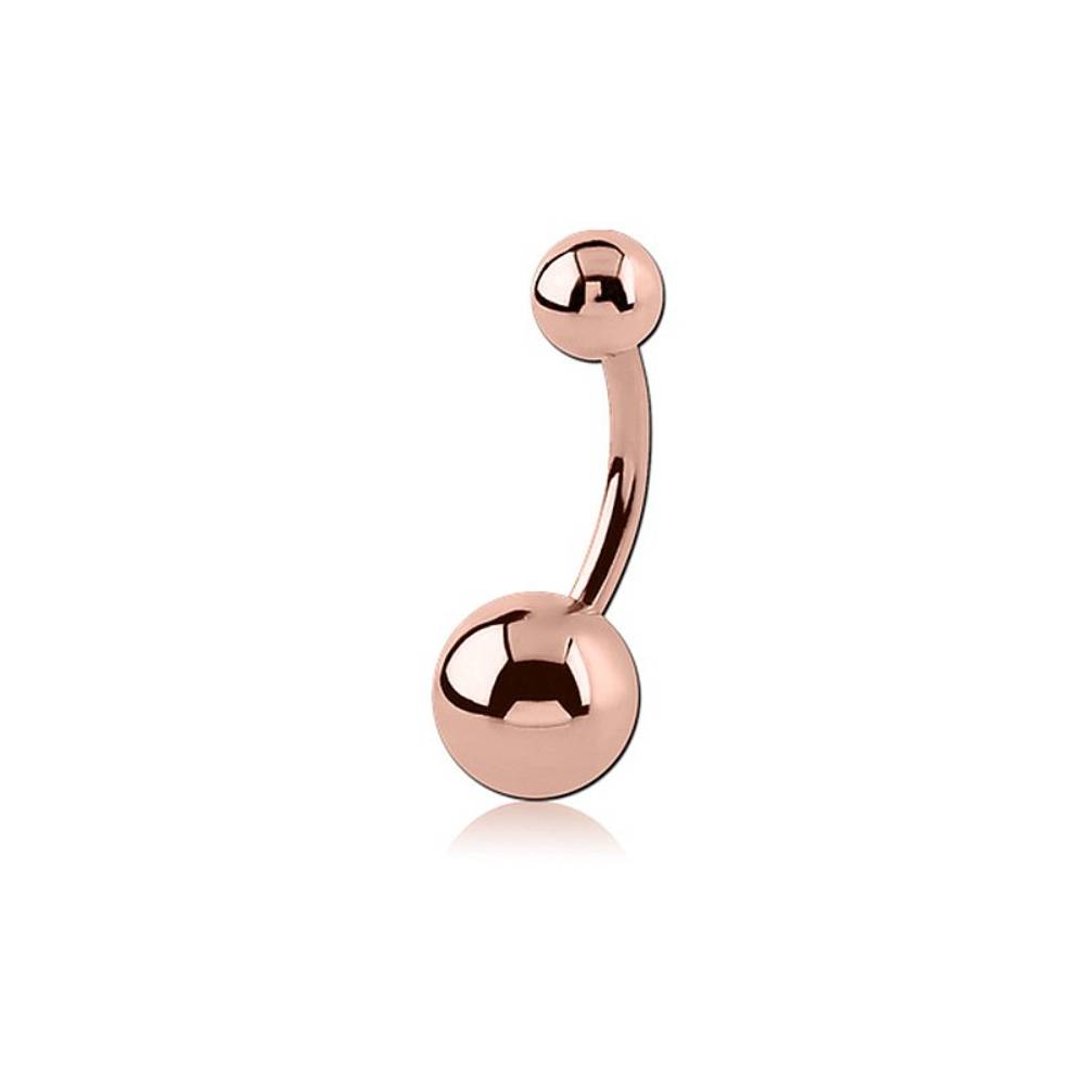 Plain Stainless Steel Belly Bar