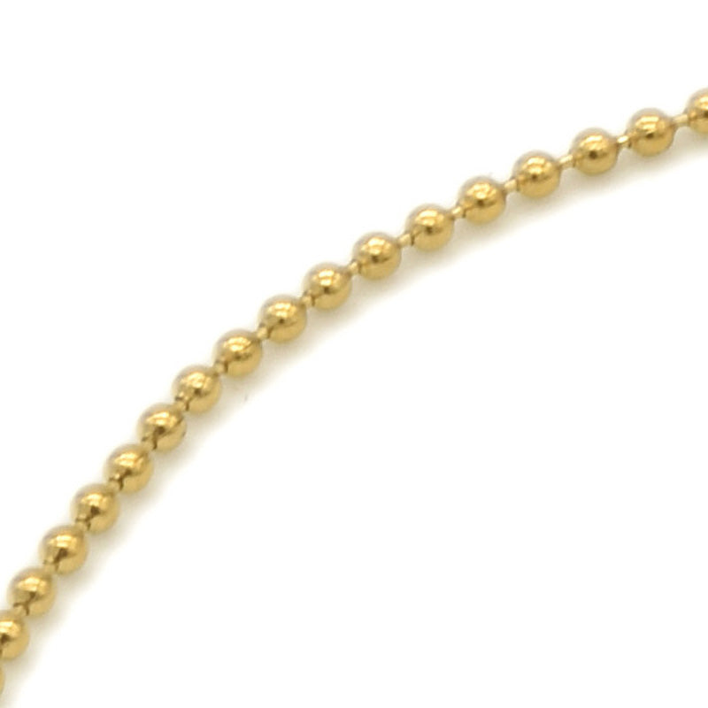 Ball Chain Golden Stainless Steel Anklet