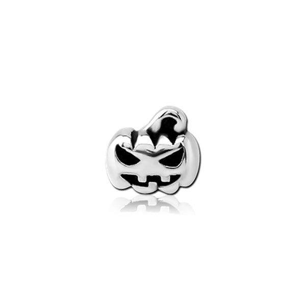 Pumpkin Silver Stainless Steel Externally Threaded Attachment