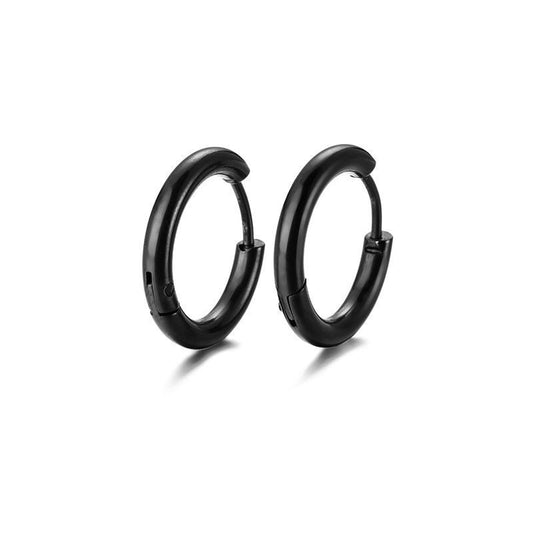 Round Stainless Steel Huggie Hoop Earrings 10|20mm