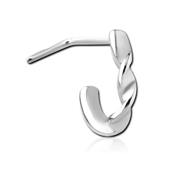 Twist Silver Stainless Steel Nose Crawler