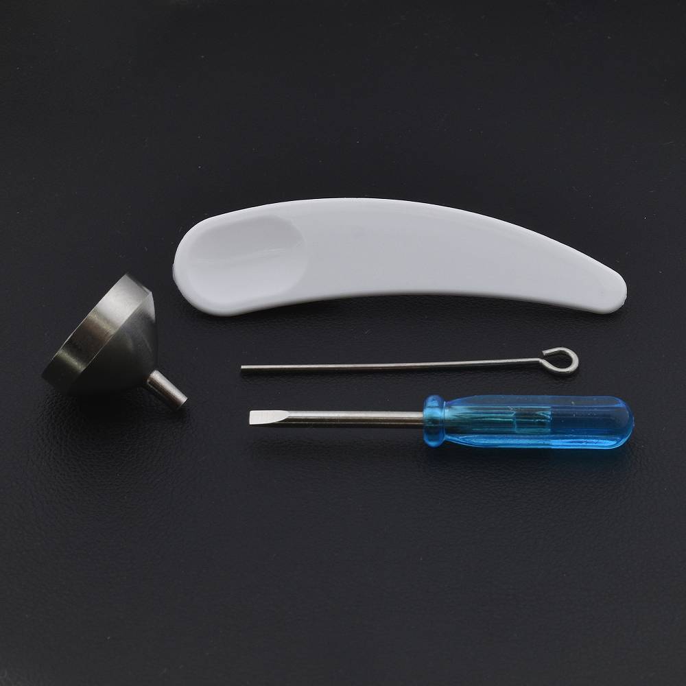 Mini Silver Stainless Steel Funnel Kit