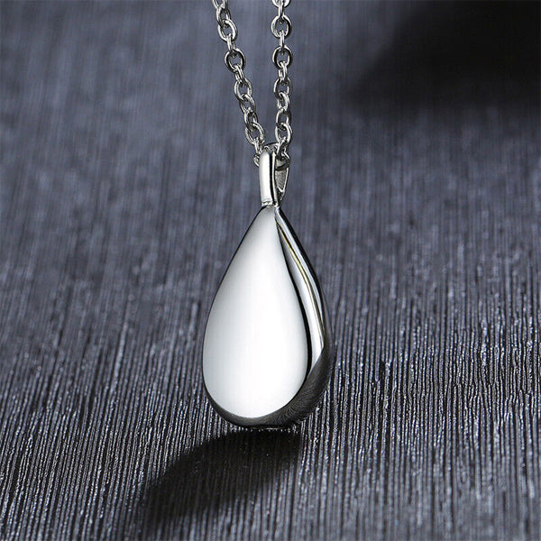 Stainless steel deals cremation necklace