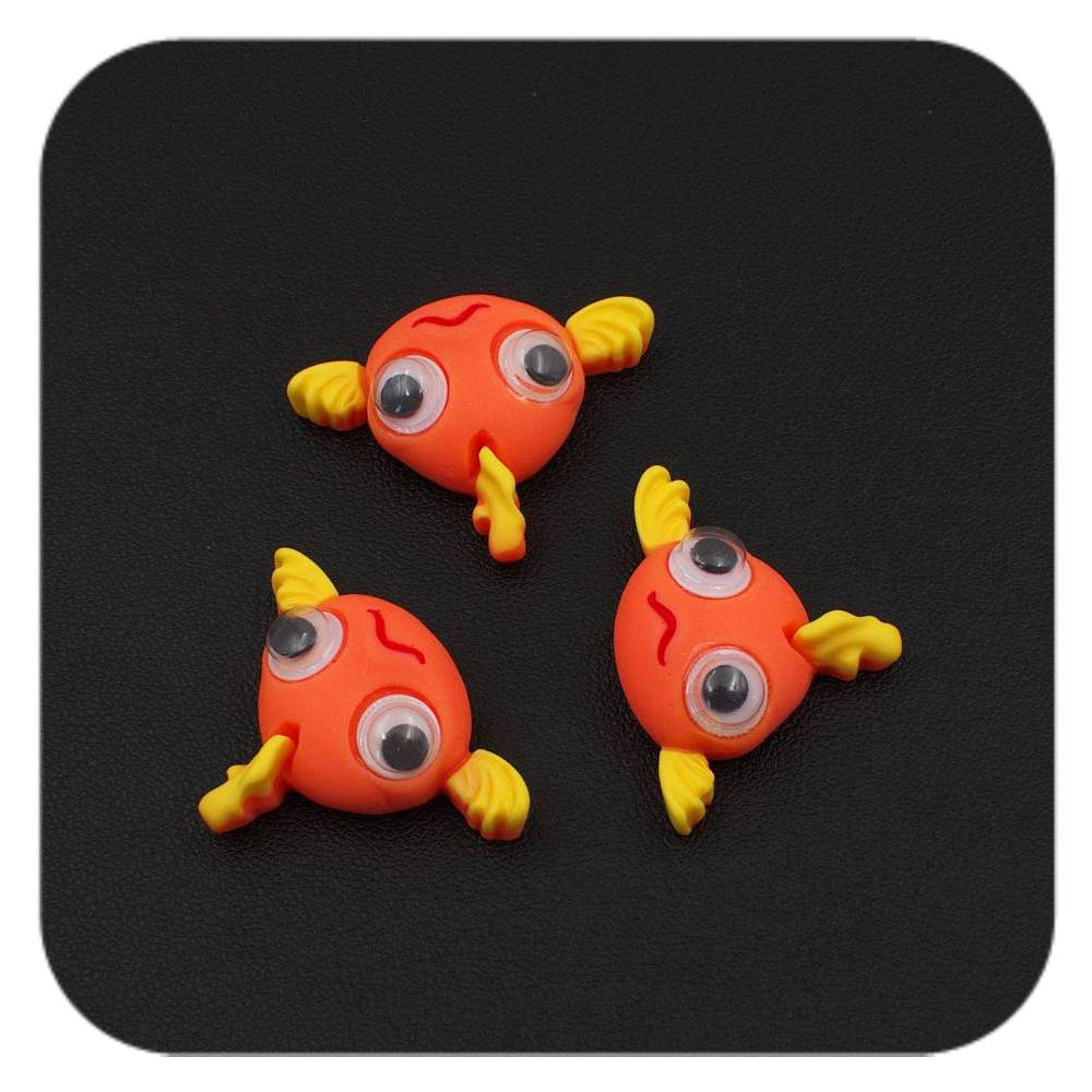 fish resin cabochons