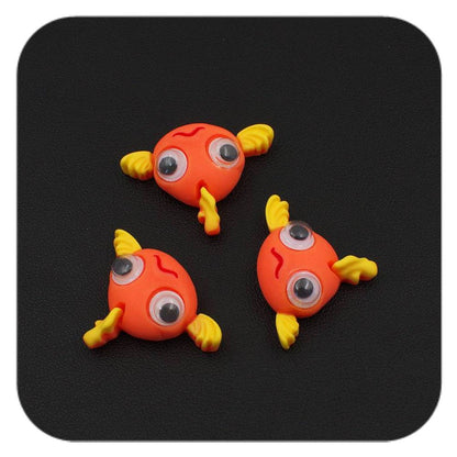 fish resin cabochons
