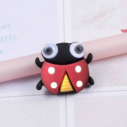 resin ladybird cabochons