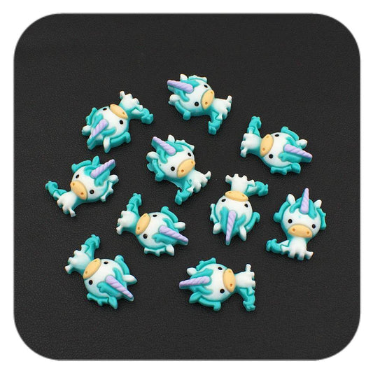 resin cabochons unicorn